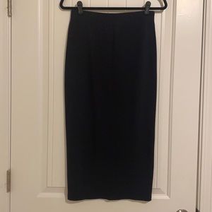 Ann Taylor Long Skirt Black -perfect condition